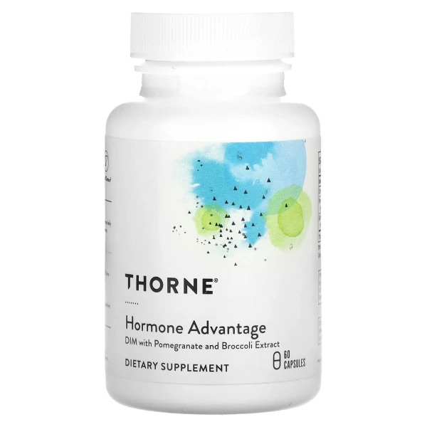 Дииндолилметан с экстрактом граната и брокколи Thorne Research (Hormone Advantage) 60 капсул