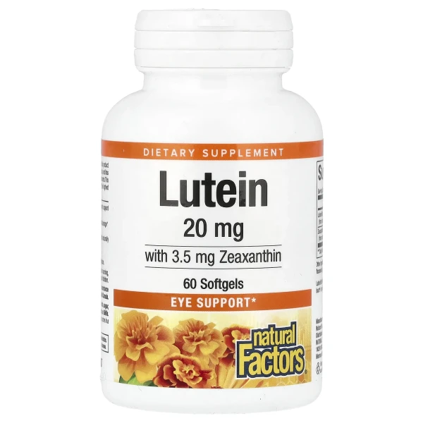 Лютеїн (Lutein) 20 мг 60 капсул