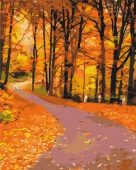 Картина по номерам Осенний парк Brushme 48x60