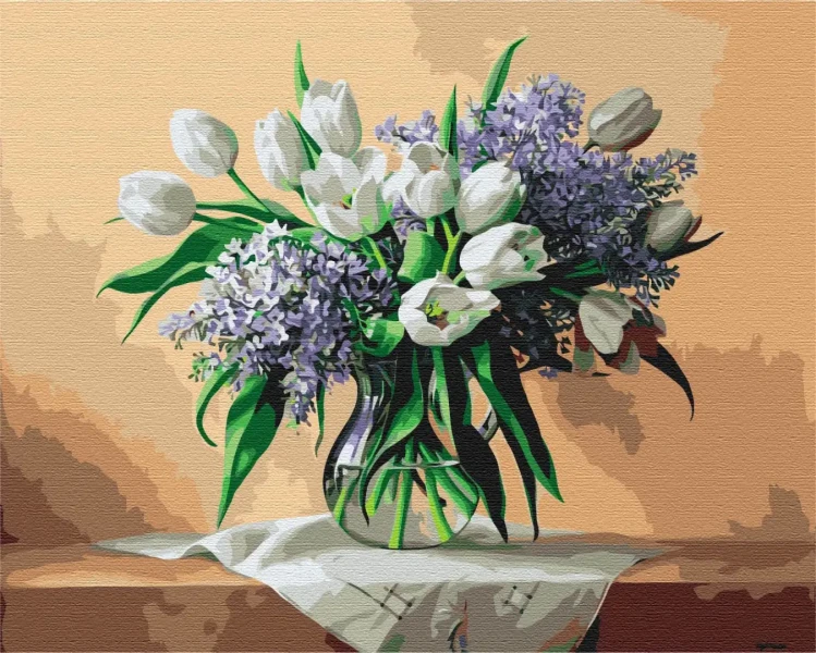 Картина по номерам Аромат весны Brushme 40x50