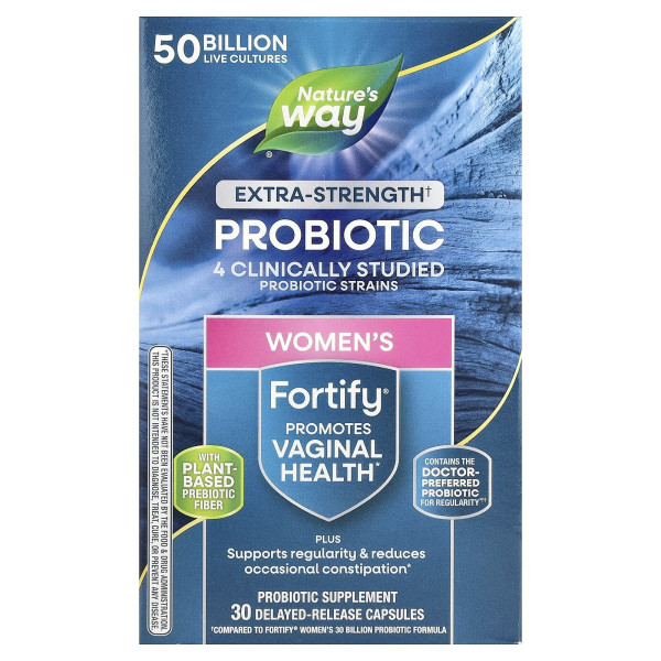 Пробіотик для жінок Nature's Way (Fortify Women`s Probiotic Extra Strength) 50 млрд КУО 30 капсул