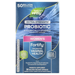 Пробіотик для жінок Nature's Way (Fortify Women`s Probiotic Extra Strength) 50 млрд КУО 30 капсул