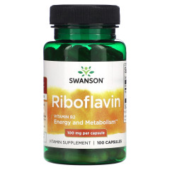 Рибофлавін (Riboflavin) 100 мг 100 капсул