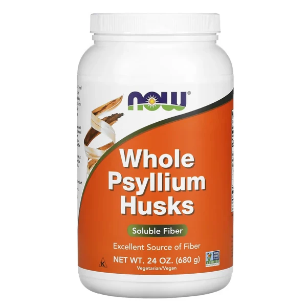 Цільне лушпиння подорожника NOW Foods (Psyllium Husks) 680 г