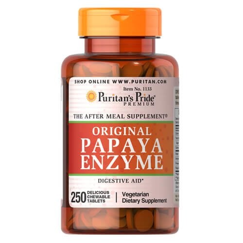 Папаїн ферменти Puritan's Pride (Papaya Enzyme) 250 таблеток
