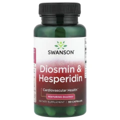 Діосмін і Гесперидин Swanson (Diosmin &amp; Hesperidin) 60 капсул