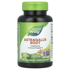 Корень Астрагала Nature's Way (Astragalus Root) 470 мг 100 капсул