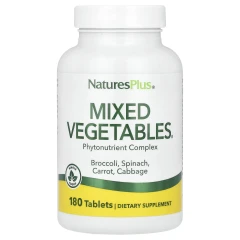Овочева суміш Nature's Plus (Mixed Vegetables) 180 таблеток