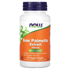 Со Пальметто екстракт Now Foods (Saw Palmetto Extract) 320 мг 90 капсул