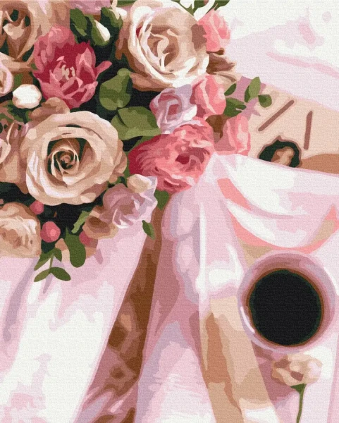 Картина за номерами Насичений аромат  Brushme 40x50