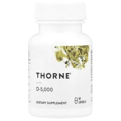 Вітамін D3 Thorne (Vitamin D3) 5000 МО 60 капсул