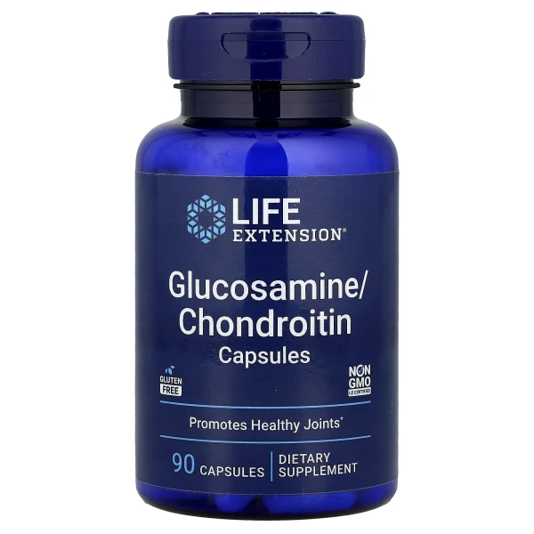 Глюкозамін Хондроїтин Life Extension (Glucosamine Chondroitin) 400 мг/450 мг 100 капсул
