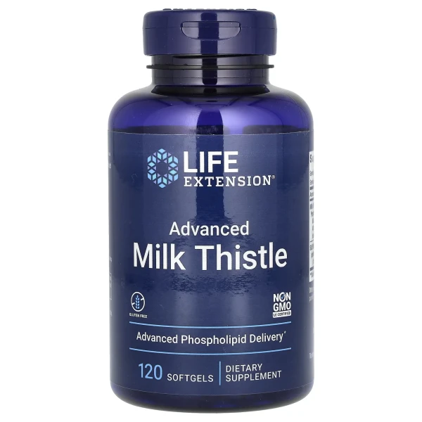 Розторопша Life Extension (European Milk Thistle) 120 капсул