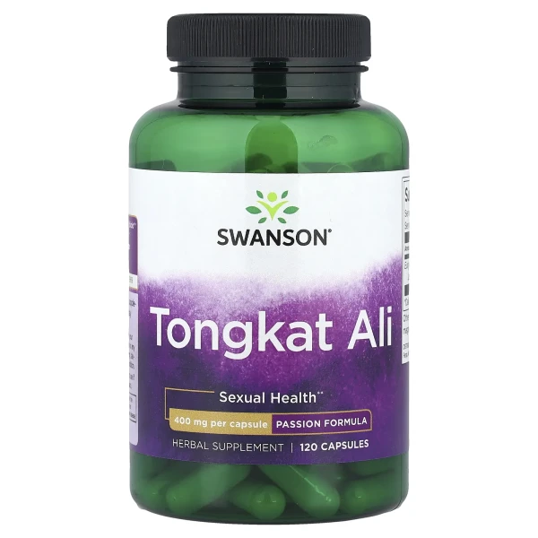 Тонгкат Алі Swanson (Tongkat Ali) 400 мг 120 капсул