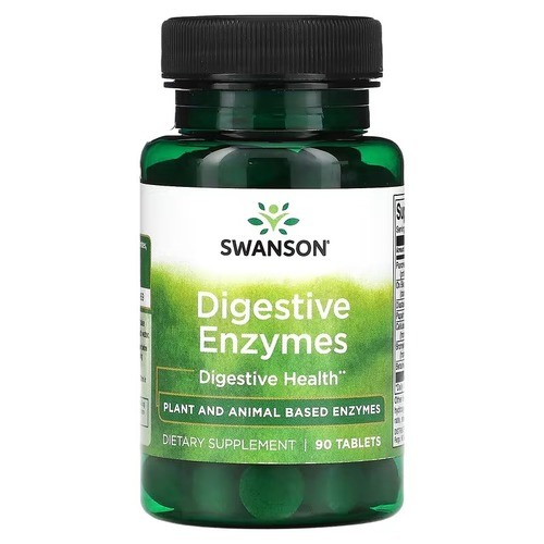 Ферменты для пищеварения Swanson (Digestive Enzymes) 90 таблеток