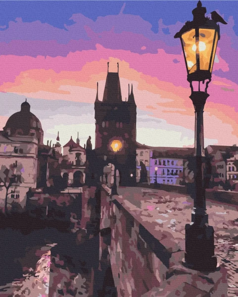 Картина за номерами Карлів міст  Brushme 40x50