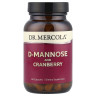 Д-Манноза та екстракт журавлини Dr. Mercola (D-Mannose and Cranberry Extract) 60 капсул