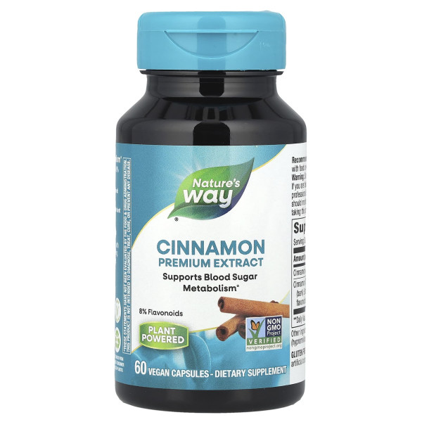 Кориця Nature's Way (Cinnamon) 60 капсул