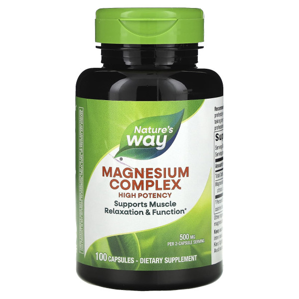 Оксид цитрат магнію (Magnesium Complex) 250 мг 100 капсул