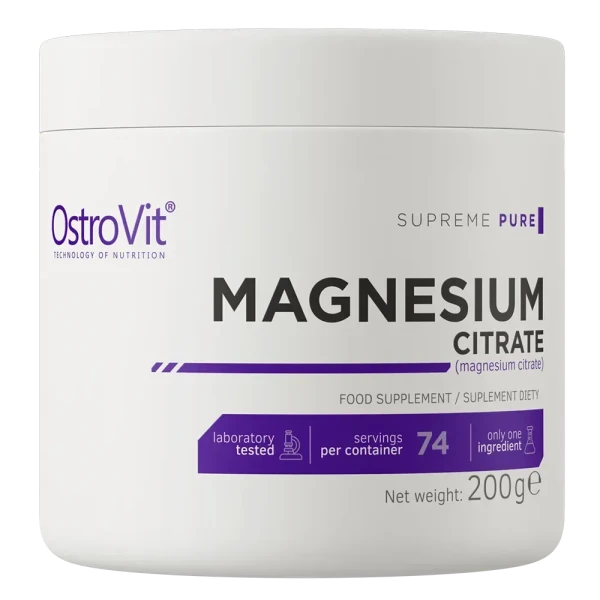 Магній Цитрат Ostrovit Supreme Magnesium Citrate Supreme без смаку 200 г