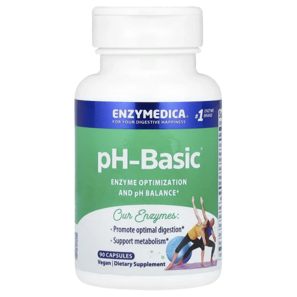 Ферменти рН-балансу Enzymedica (pH-Basic) 90 капсул