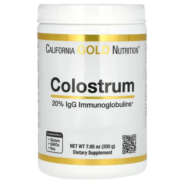 Молозиво California Gold Nutrition (Colostrum) 1000 мг 200 г