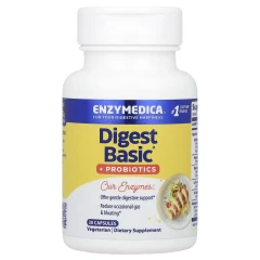Ферменти та пробіотики Enzymedica (Digest Basic + Probiotics) 30 капсул