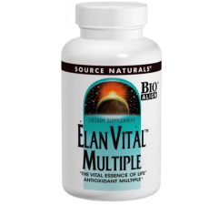 Мультивітаміни, Elan Vital Multiple, Source Naturals, 60 таблеток