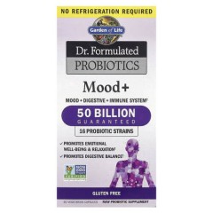 Пробіотики для настрою Garden of Life (Probiotics Mood+) 60 рослинних капсул