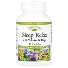 Добавка для здорового сну Natural Factors (Sleep Relax) 90 капсул