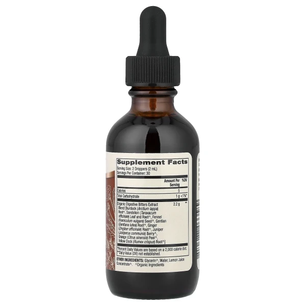 Травна підтримка Dr. Mercola (Digestive Bitters) 60 мл з натуральним смаком