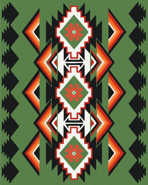Картина за номерами Символ сили ©ptaha.in.ua 40x50 Brushme