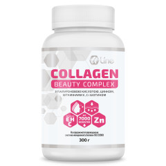 Колаген для краси ALine з біотином і цинком (Collagen beauty complex) 250 грам