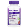 Natrol, мелатонін, що швидко розчиняється, посилена дія, зі смаком полуниці, 5 мг, 150 таблеток
