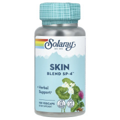Solaray, суміш для шкіри, SP-4™, 100 капсул VegCap