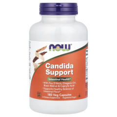 Підтримка при кандидозі NOW Foods (Candida Support) 180 рослинних капсул