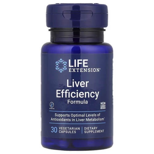 Формула для здоровья печени Life Extension (Liver Efficiency Formula) 30 капсул
