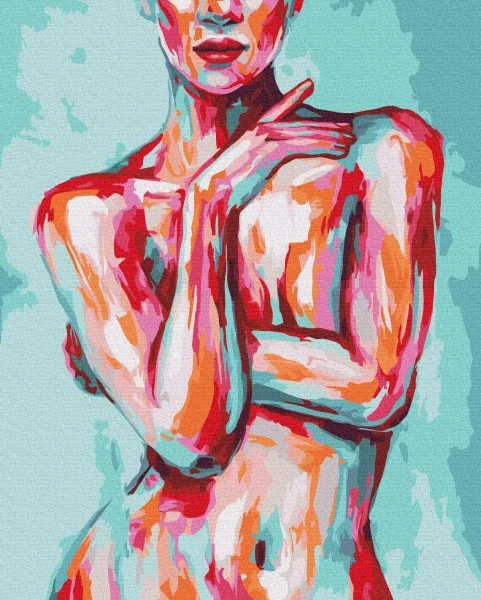 Картина за номерами Гола елегантність  Brushme 48x60