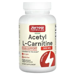 Ацетил L-карнітин Jarrow Formulas (Acetyl L-Carnitine) 500 мг 120 капсул