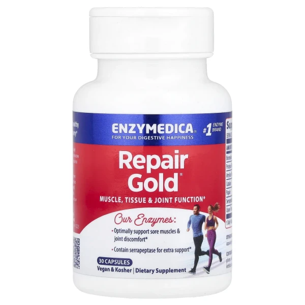 Відновлювальні ферменти Enzymedica (Repair Gold) 30 капсул
