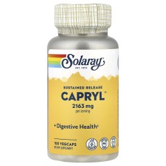 Каприлова кислота Solaray (Caprylic Acid) 360 мг 100 капсул
