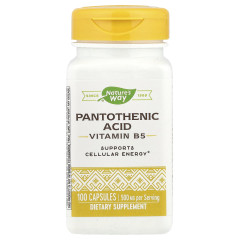 Пантотеновая кислота Nature's Way (Pantothenic acid) 250 мг 100 капсул