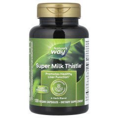 Розторопша найвищої якості (Super Milk Thistle) 120 капсул