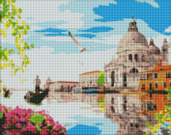 Алмазна мозаїка/вишивка Яскрава Венеція 40x50 Ideyka