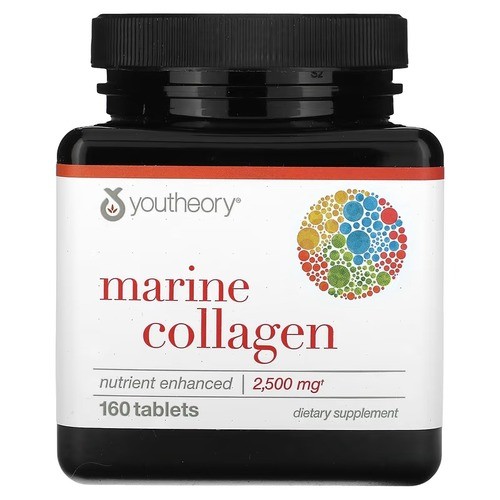 Морський колаген Youtheory (Marine Collagen) 160 таблеток