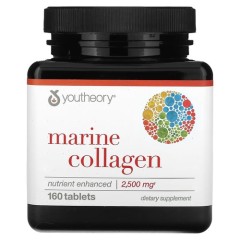 Морський колаген Youtheory (Marine Collagen) 160 таблеток