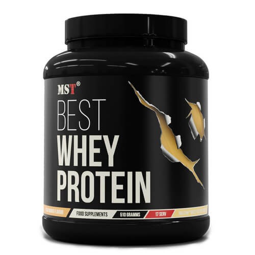 Сироватковий протеїн з ферментами MST (Best Whey Protein + DigeZyme) 510 г зі смаком персика та манго