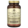 Вітамін D3 (холекальциферол) Solgar (Vitamin D3) 125 мкг (5000 МО) 240 вегетаріанських капсул