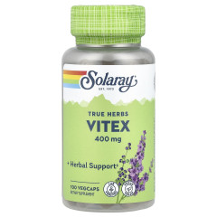 Вітекс священний Solaray (Vitex Chaste Tree) 400 мг 100 капсул