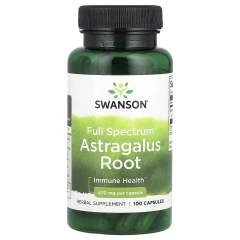 Корінь Астрагала Swanson (Astragalus Root) 470 мг 100 капсул